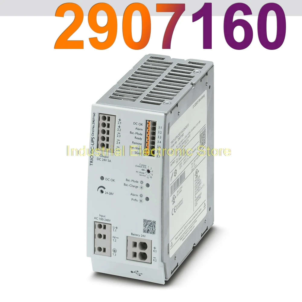 

Новый TRIO-UPS-2G/1AC/24DC/5 trio DC-UPS 24VDC/5A для источника бесперебойного питания Phoenix 2907160