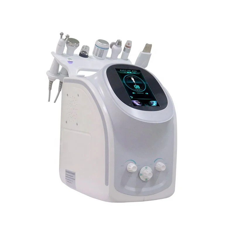 6 Function Handles Portable Hydrogen Water Bubble Skin Detection Device and Skinscope Analyzer Deep Cleaning Machine