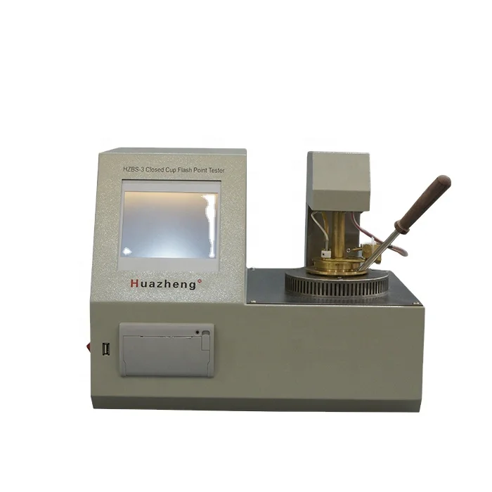 HuaZheng  Pensky marten flashpoint tester ASTM D93 Electronic Ignition Closed Cup Flash Point Analysis Instrument