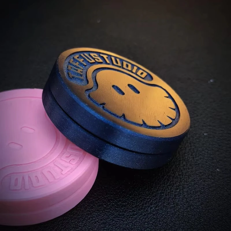 التافو الأصلي EDC قزم عملة دينغ دينغ غرامة ثلاثية الأبعاد الطباعة السقاطة المفاجئة عملة الضغط لعبة سطح المكتب