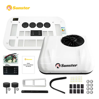 12V/24V  RV Air Conditioner Electric RV Roof DC Air Conditioner Fast cooling Rooftop Parking Air Conditioning System For Truck