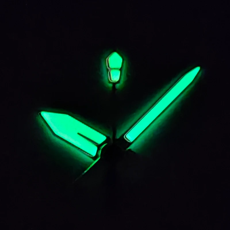 NH35 Hands for watches SKX007 hands Green Luminous Watch Pointer Fit For 7s26 NH36 NH35 Movement Hands Spare parts for watches