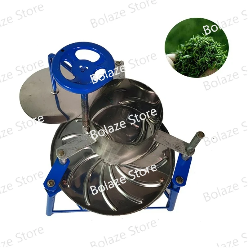 Manual Tea Leaf Roller Machine Roasted  Twisting Machine Tea Processing   Kneading Machine