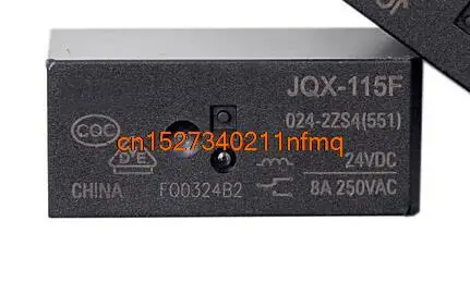 100% NEW    Free shipping       JQX-115F-024-2ZS4(551)    JQX-115F-024-2ZS4    24VDC
