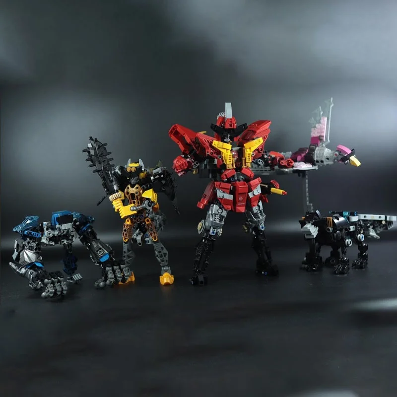 1238pcs MOC Don Onitaijin Avataro Sentai Technical Model Building blocks DIY creative Brick Kids Christmas gift toy Birthday