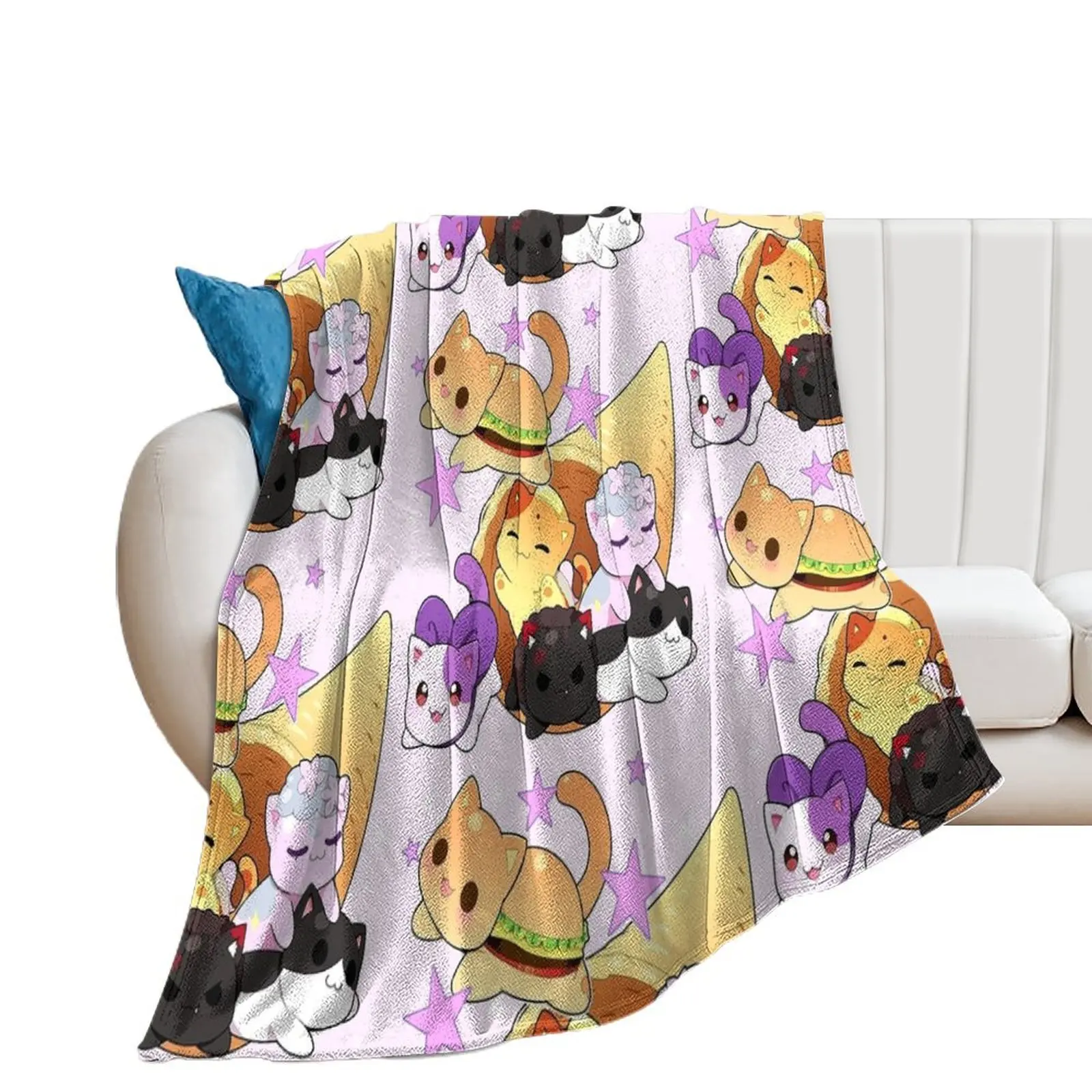 

Cute-Youtuber-Girl-Beautiiful-|{};Aphmau:{] Throw Blanket Multi-Purpose wednesday Luxury Blankets