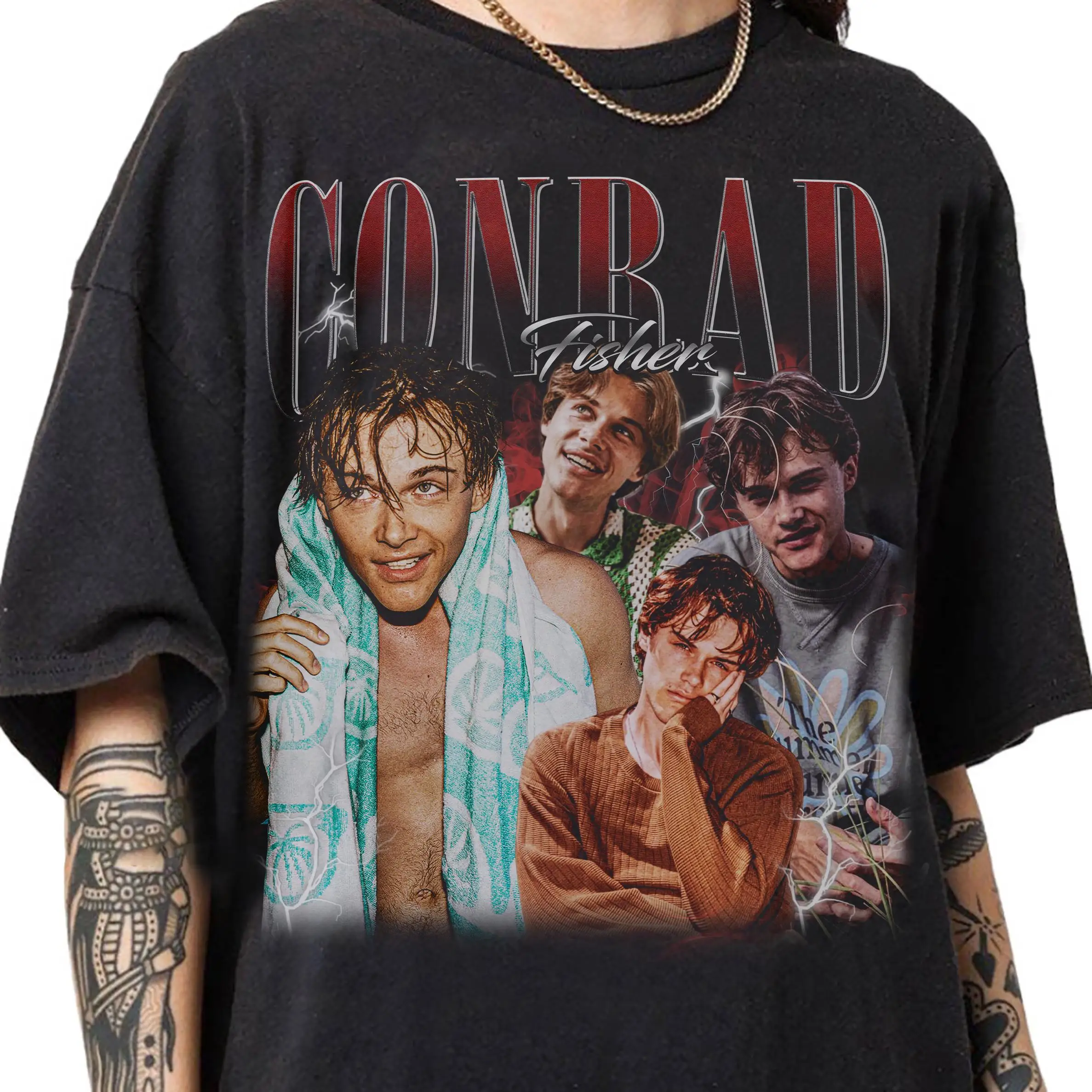 

Vintage 90s Bootleg Style Conrad Fisher T-Shirt Retro Comfort Colors Conrad Fisher T-shirt Gifts for Man Women Unisex T-Shirts