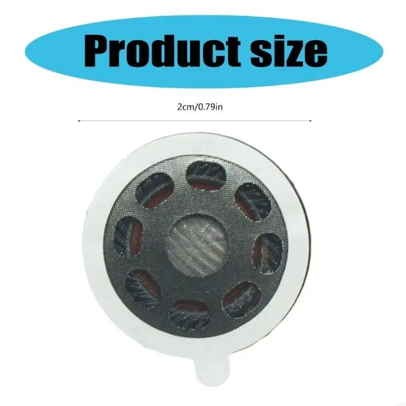 J1HD 20mm 방수 소형 라우드 스피커, 8ohm 0.5 와트, 태블릿 지문 잠금 장치를위한 복근 케이싱