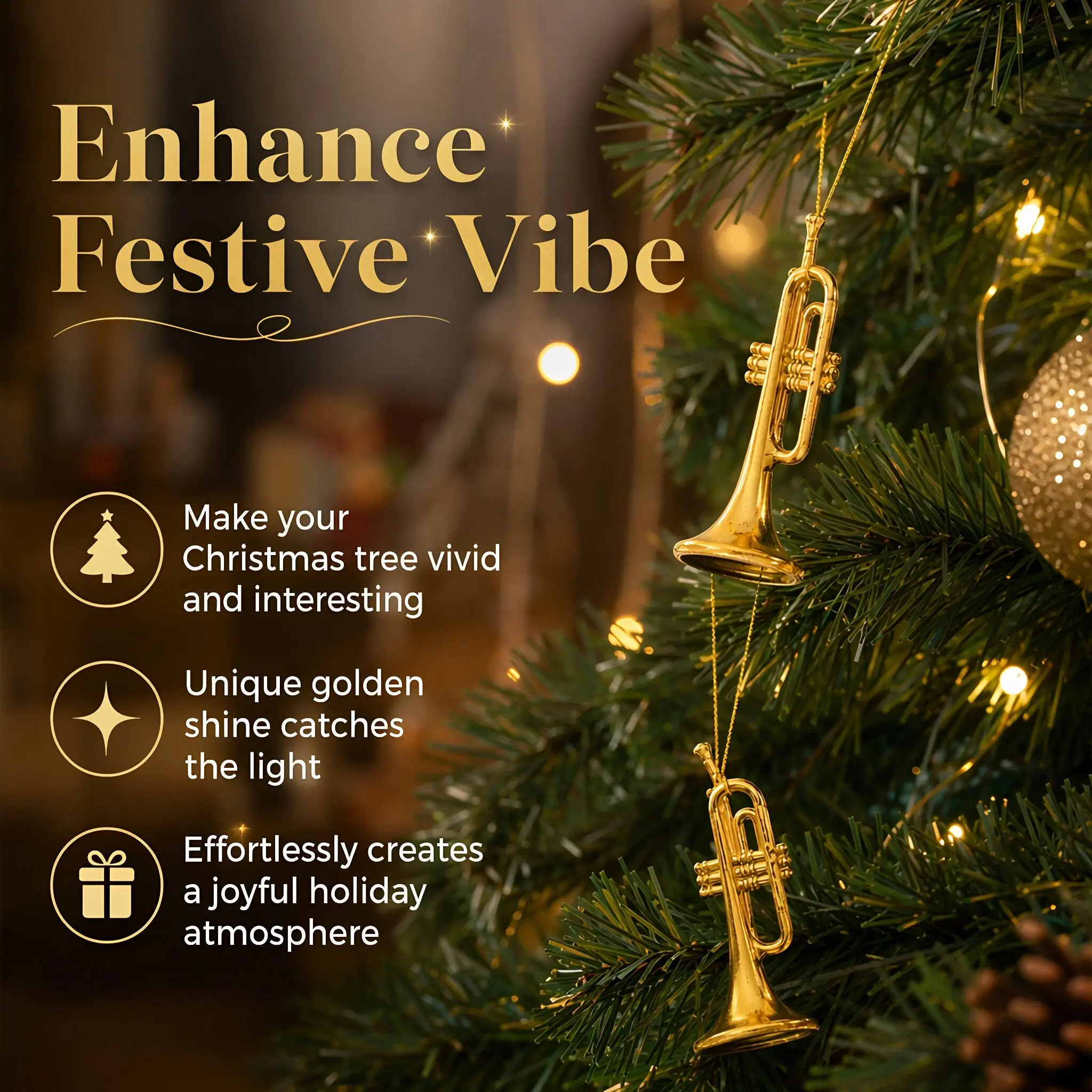 20 Adet Mini Müzik Aleti Süsle - Musical Instrument Xmas Ornaments incelemesi ve fiyatı