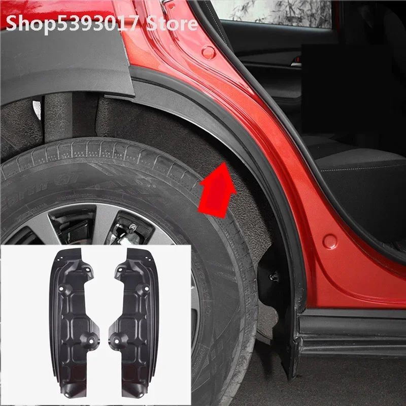 

For Mazda CX 30 CX-30 2020 2021 2022 Car Rear Wheel Fender Special Rear Door Rear Wheel Lining Fender Protective Mudguard Cover