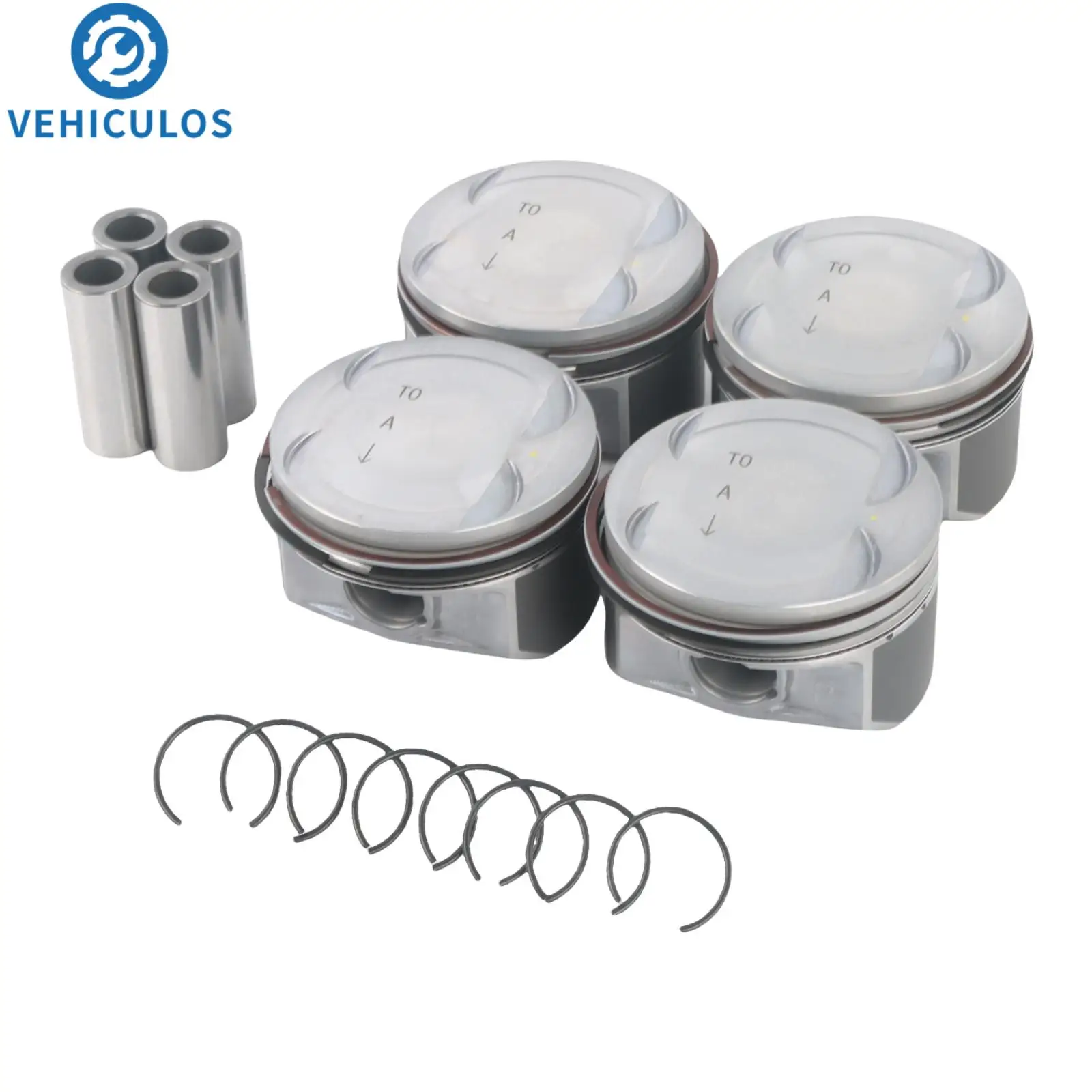 4PCS Engine Pistons… - image