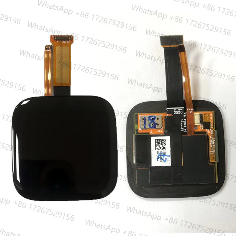 Nuevas piezas de reparación de conjunto de pantalla de monitor LCD táctil para Fitbit Versa 2 Versa2 Smartwatch FB507 (NEC FPC)