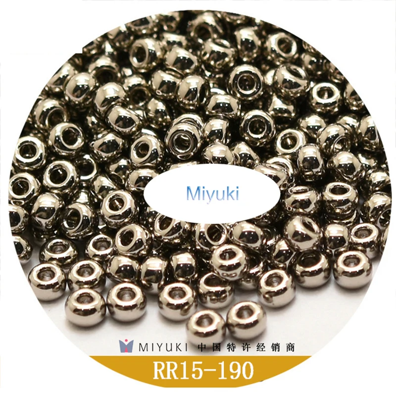 Japonês importado unniform tamanho 2mm contas de semente de vidro miyuki 2mm redonda série de metal contas para jóias por atacado frete grátis