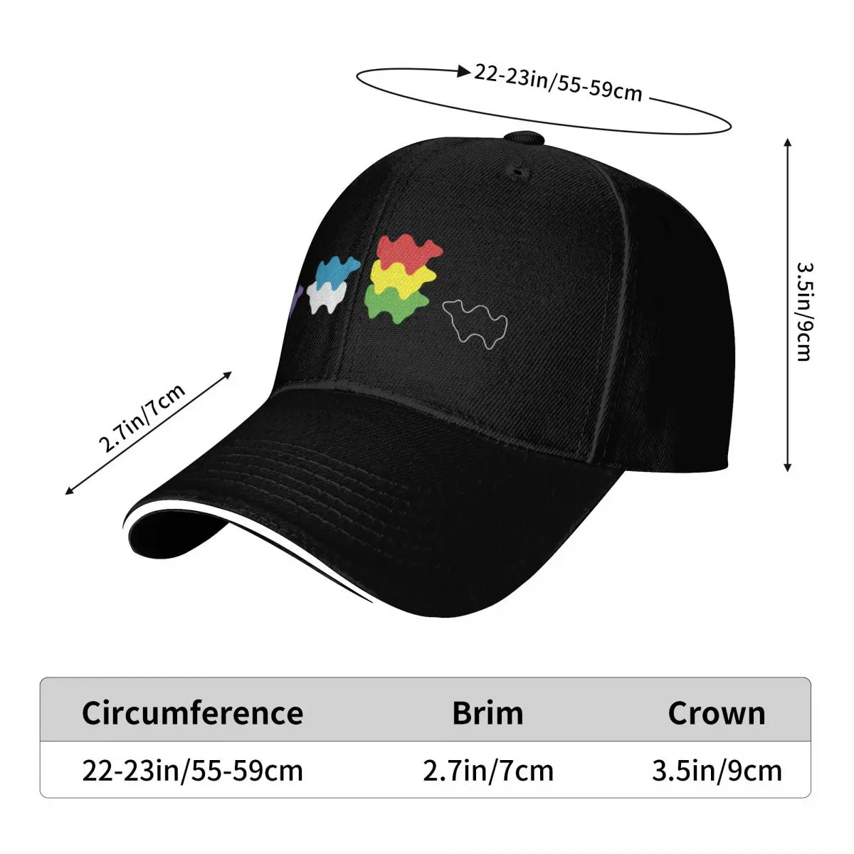 Camel Up Board Game Pieces Baseball Cap Adjustable Buckle Closure Moisture Wicking Quick Dry Curved Brim Classic Fit 6