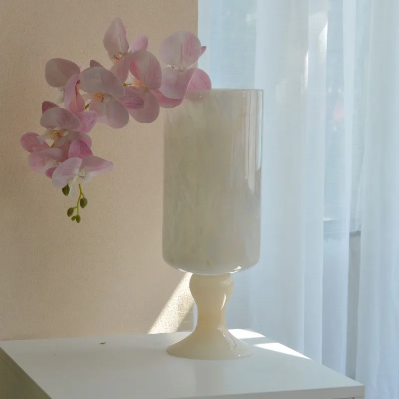 Handm Glazed Ceramic L Sample e High Temperature Resnt Vessel for Loratory Display Decoration