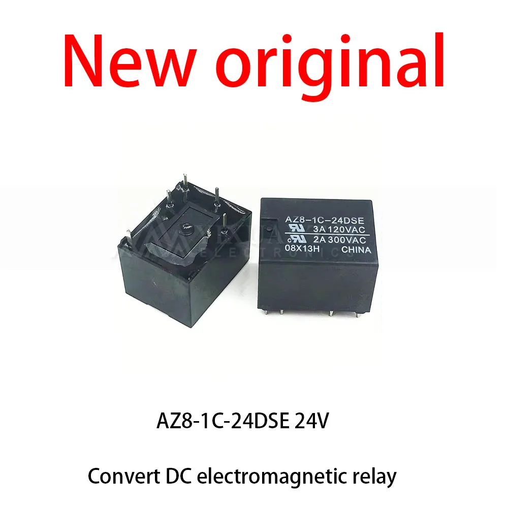 

10 Pcs/Lot New original AZ8-1C-24DSE 24V Convert DC electromagnetic relay