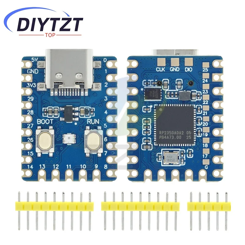 

1/3PCS RP2350-Zero Mini Development Board RP2350 Based on Raspberry Pi RP2350A Dual-Core Built-in 520KB 4MB Flash Type-c USB