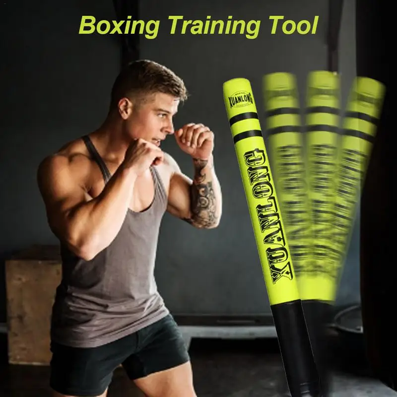 2PCS 57cm  Boxing Stick Target Combat Striking Sticks Punching Mitts Pads Target MMA Muay Thai Fighting Grappling Training Tool