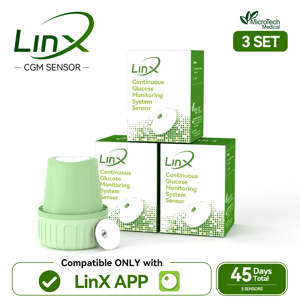 Micro-Tech LinX CGM система мониторинга глюкозы для диабетиков — фото товара