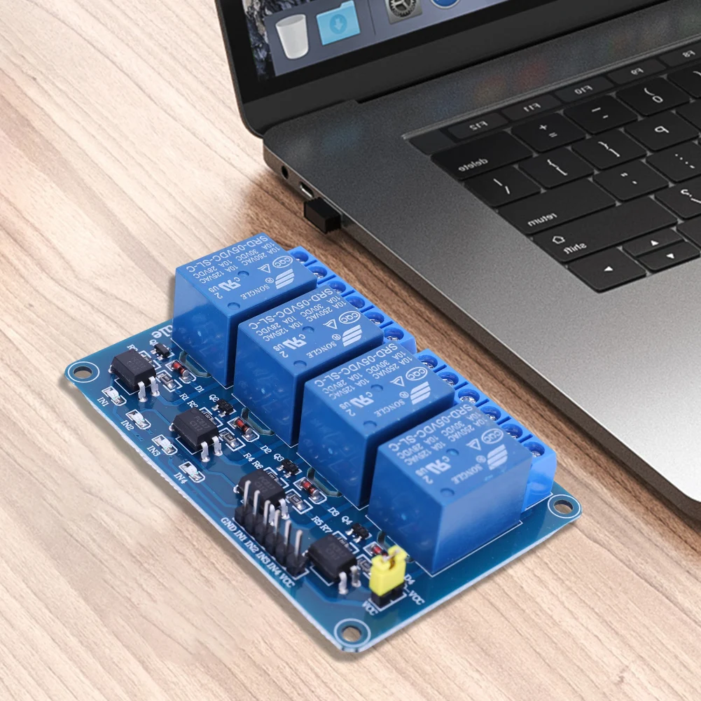 Technologie de citations avec optocouremplaçant, carte de citations 4 canaux, AVR 51 PIC, 5V, 12V, 4 canaux, citations 4 voies, Ardu37