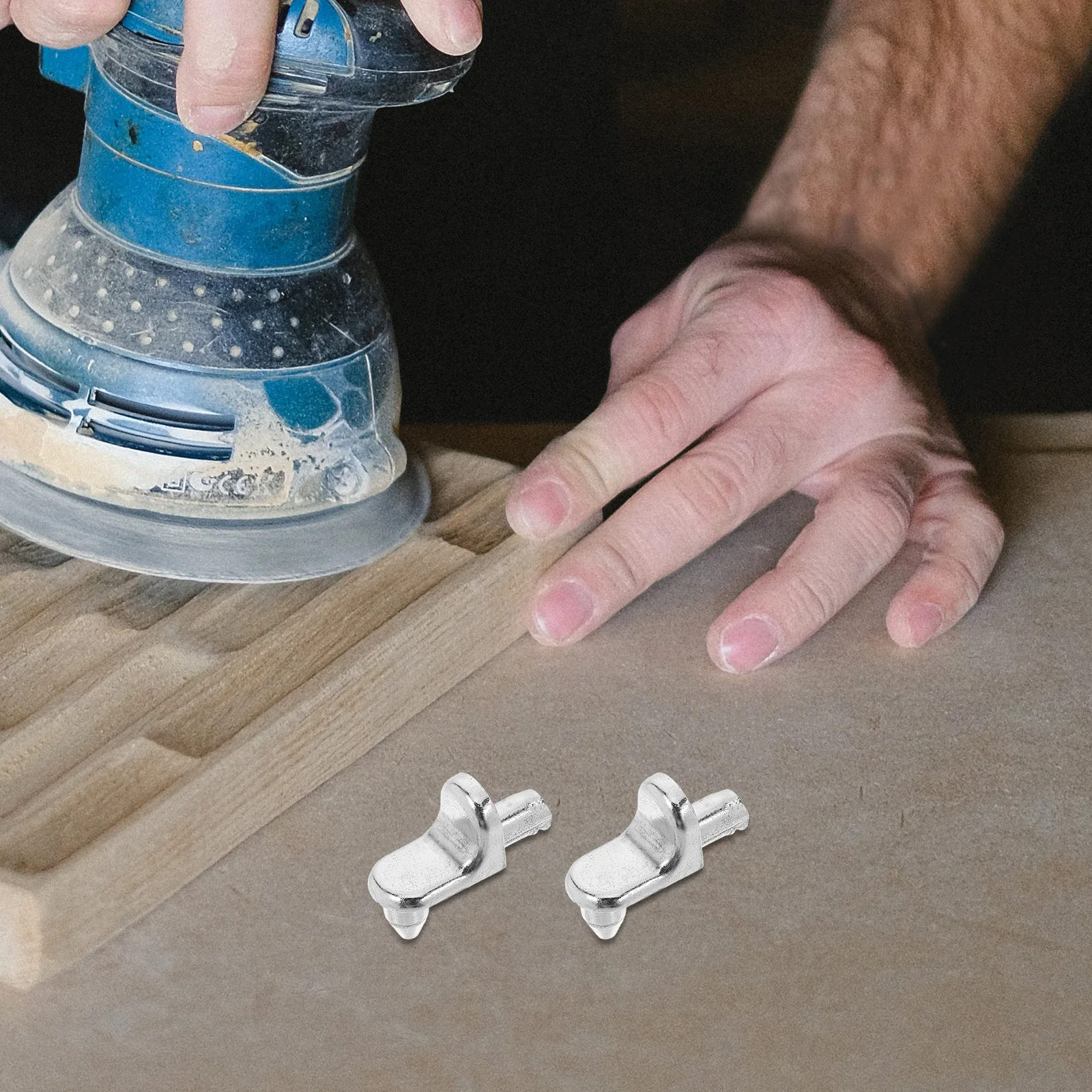 

20 pcs Glass Clips Aluminum Alloy Shelf Support For Cabinets Furniture Wall Mounting Kitchen Shelf Brackets Pegs