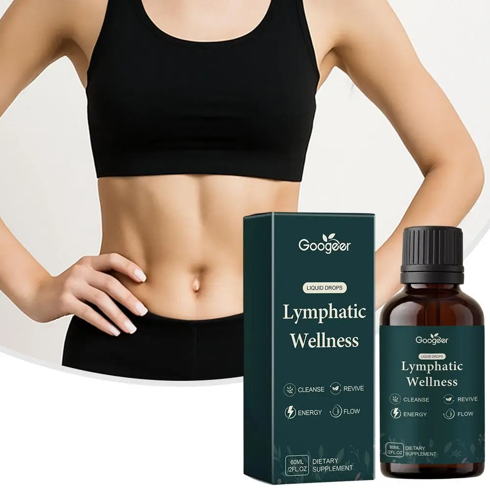 Lymph Support Herbal Drops Natural Lymphatic Wellness Tincture Aid Smooth Blood Flow Promote Lymph Circulation Lightweight