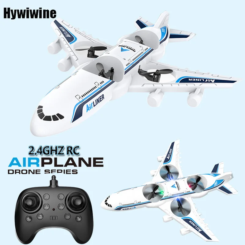 Avion RC en mousse UAV, avion aérien Intelligent 3D Fiilp 2.4G, hélicoptère télécommandé, Drone, jouets pour enfants, noël