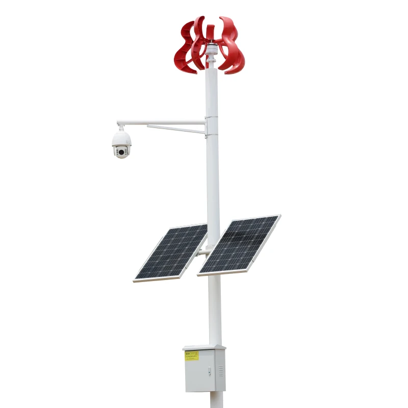 

Solar monitoring power supply system Lithium battery wind-solar hybrid power