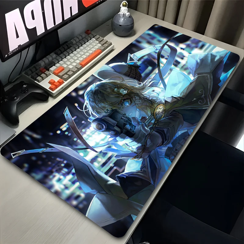 

Mouse Pad Large Hololive Watson Amelia Anti-Slip Rubber Gaming MousePad Durable Desk Pad for Office and Gaming PC Anime Mousepad