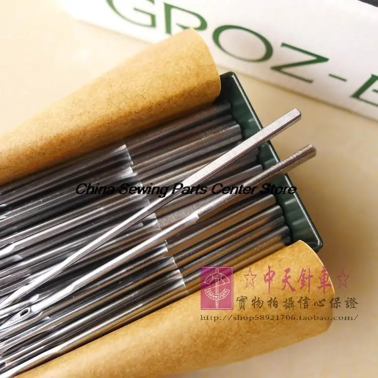 50PCS DY*3 794H Authentic Germany Groz-Beckert Silver Needles DYX3 Needle Flat Needle 21 22 23 Quilting Sewing Machine Needles