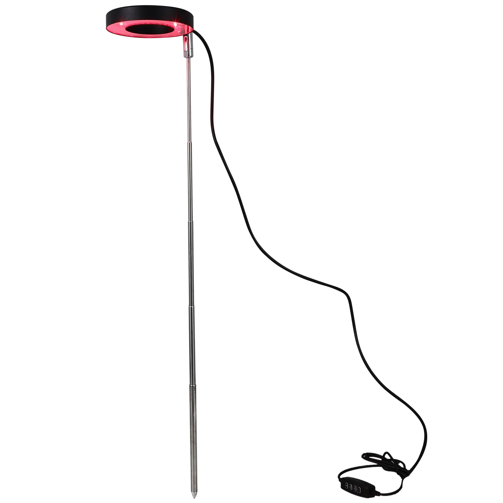 

LED Grow Light 3.5 Inch 5W Black Full Red Blue Plant Lamp Timer Adjustable for Indoor Plants Flowers Herbs