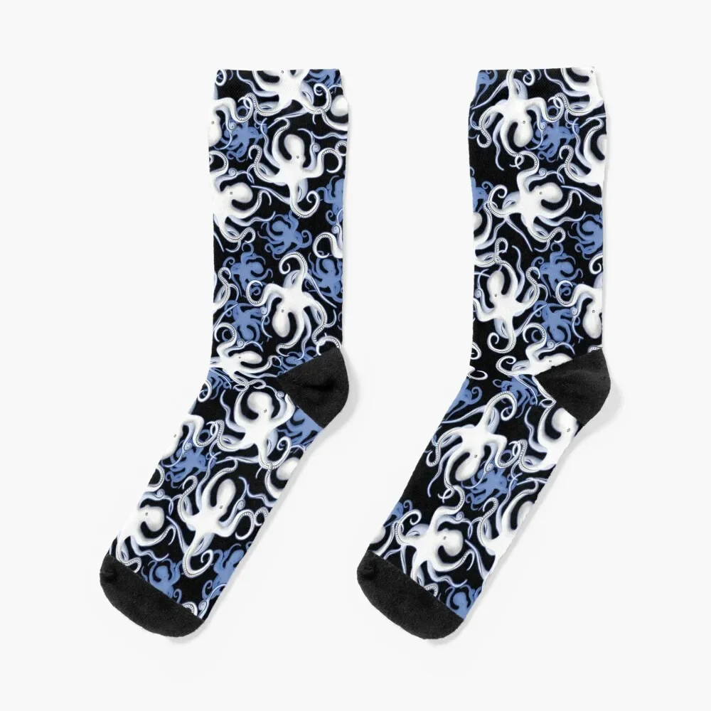 

Octopus Pattern Socks Stockings compression hip hop Socks For Women Men's