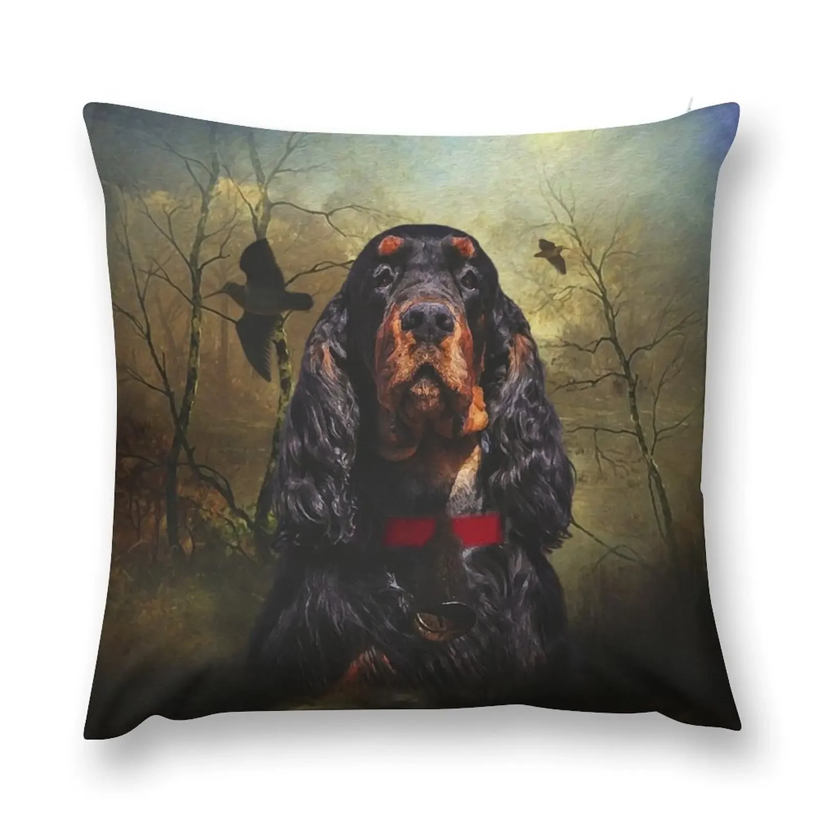 Gordon Setter , Getting Started Woodcock Hunting Throw Pillow Custom Cushion Photo Luxury Pillow Case pillow pillowcase