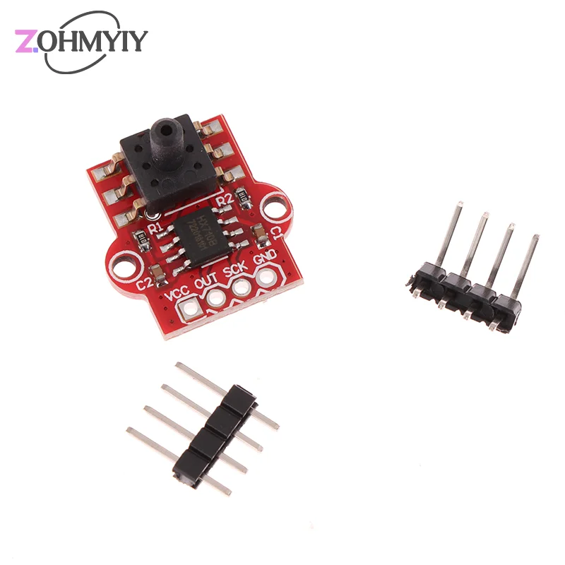 DC 3.3V 5V 0-40KPa Pressure Sensor Module Connect 2.5MM Soft Tube Digital Liquid Water Level Controller Board For Arduino