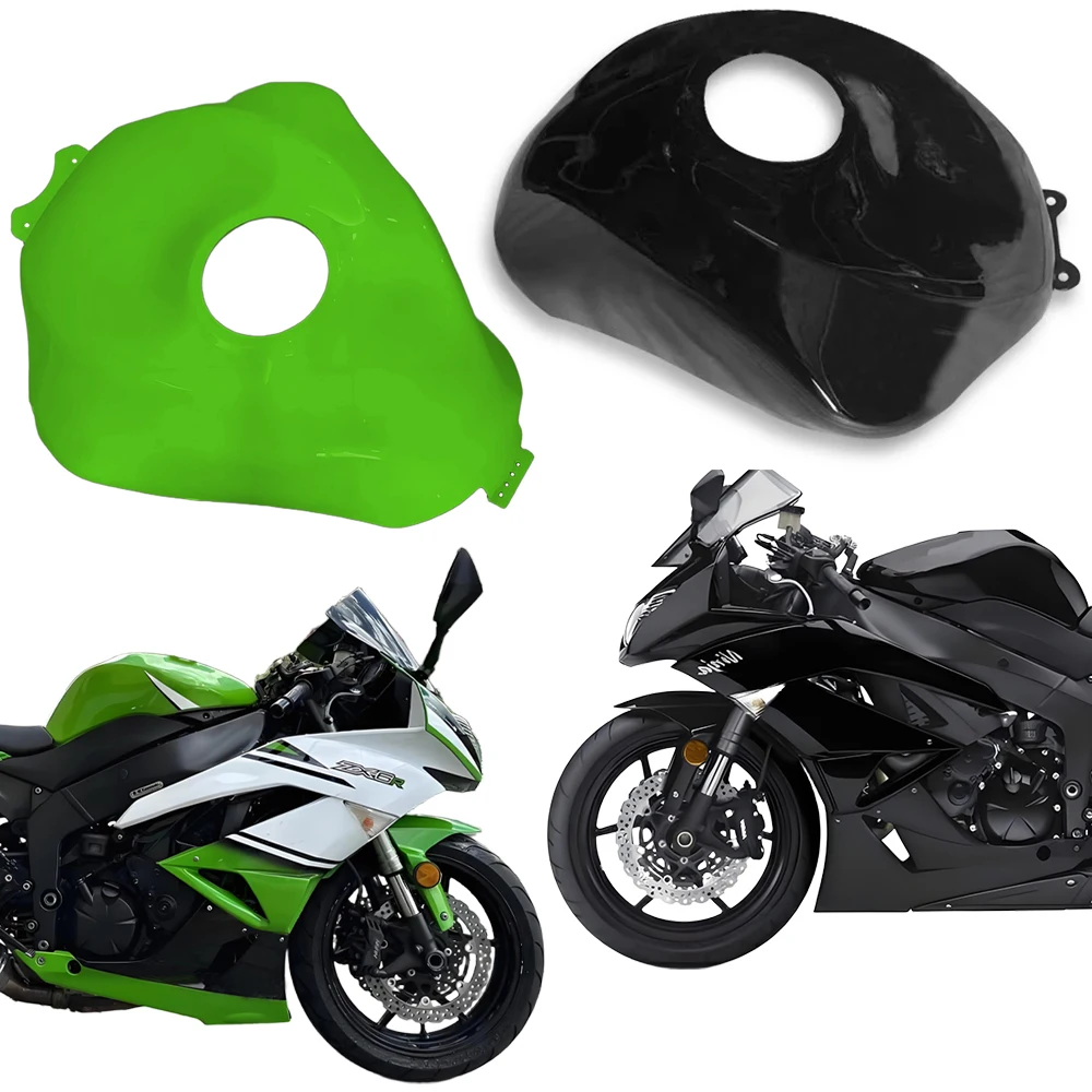 

Для KAWASAKI Ninja ZX6R 636 ZX-6R 2019-2025 2020 2021 2022 2023 2024 Защитная крышка топливного бензобака с узором из углеродного волокна zx6r