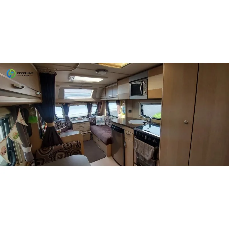 Custom 17ft Adventure Camping Trailer Manufacturers China 5 Passengers 4x4 RV Caravan Travel Trailers for Outdoor Exploration
