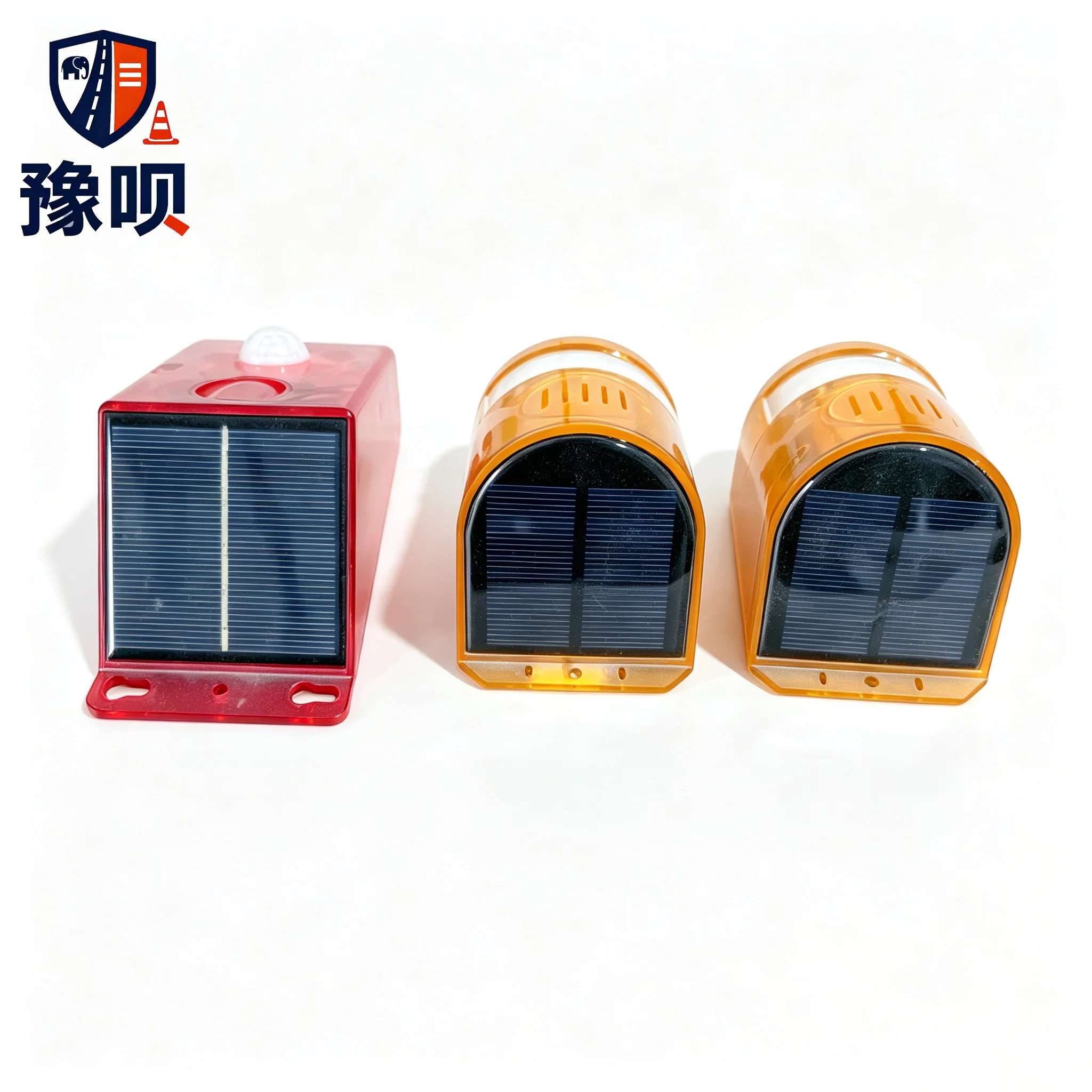 Waterproof Solar Powered Alarm Light Infrared Motion Detection Siren Strobe Animal Deterrence Home Garden Farm Security System
