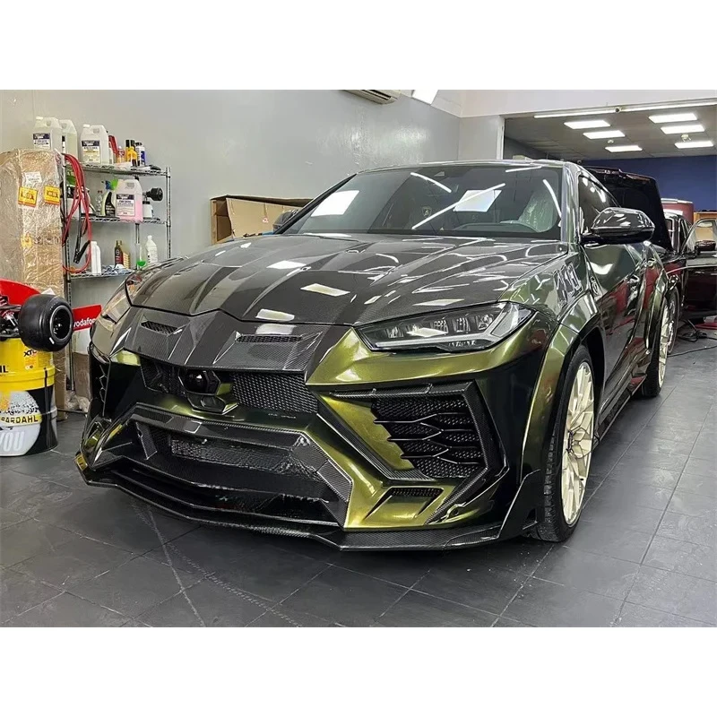 

Dry Carbon Fiber Style Engine Hood Bonnet