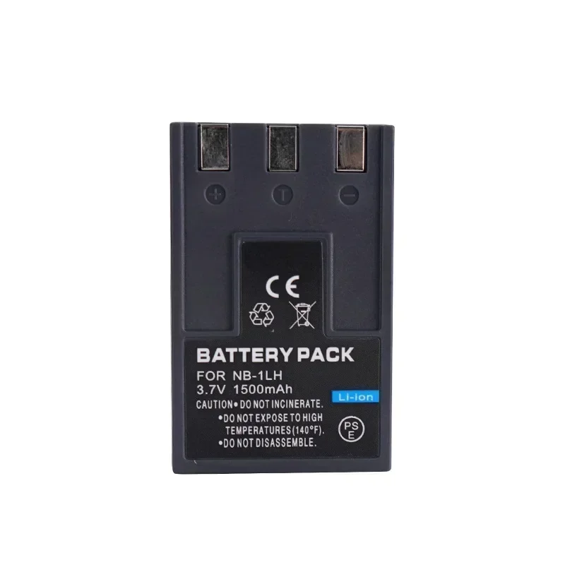 NB-1LH 3.7V 1500mAH Battery Suitable for Canon IXUS 300A IXUS320 IXUS330 IXUS400 IXUS430 IXUS500 NB-1L Battery