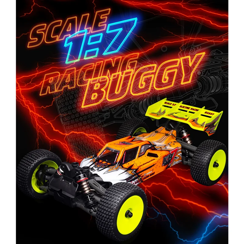 Yk5071 1/7 Scale 4wd Brushless High Speed Rc Buggy Electric Remote Control Off Road Racing Car
