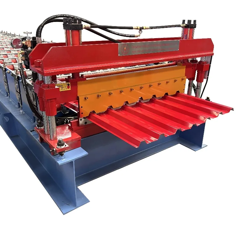 مبيعات المصنع مباشرة آلة صفائح السقف Ibr آلة تصنيع بلاط السقف شبه المنحرف 7 آلة صفائح السقف الضلع #1