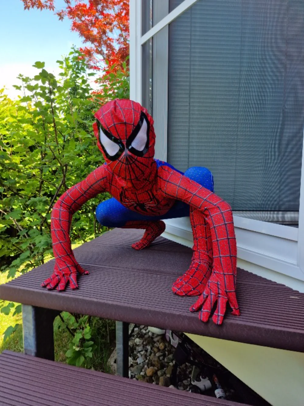 Kinder Superheld Meilen Morales weit weg von zu Hause Spiderman Cosplay mit Maske Cape Erwachsenen Bodysuit Peter Parker Zentai Kostüm