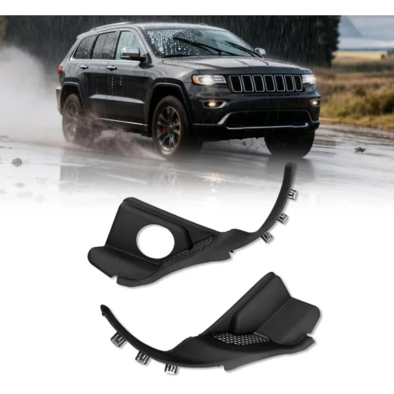 

Left Right Windshield Wiper Cowl Grille Vent Cover Panel Hood Assembly For Jeep Grand Cherokee 2016-2022 55112951AC 55112952AC