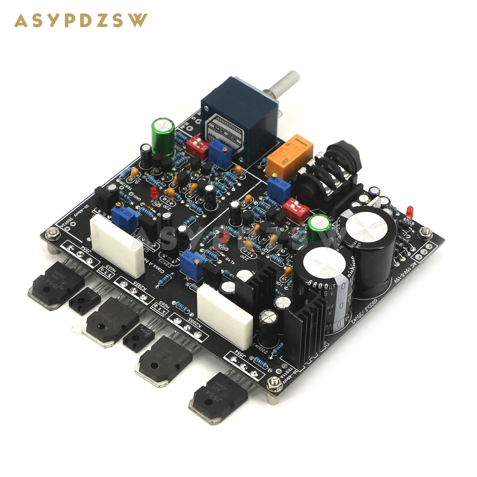 ha5k-fet-ピュア・クラスa-ヘッドホンアンプ-diyキット／オーディオテクニカ-ha5000-アンプ回路をベースにした完成品基板