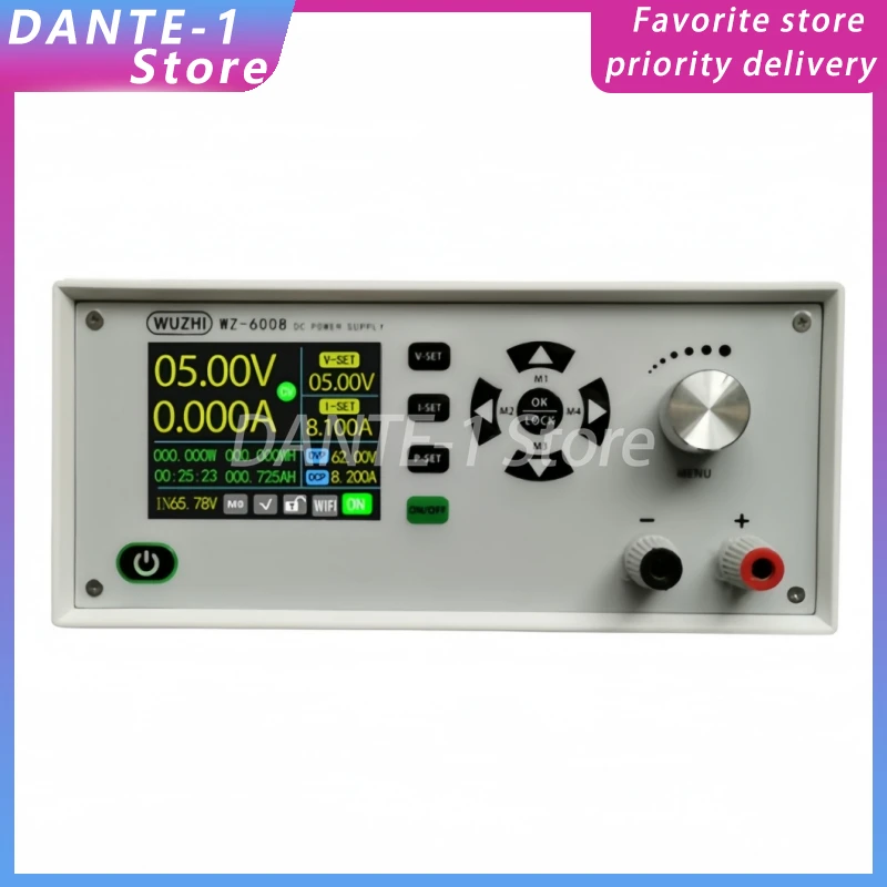 WZ-6008 Programmable CNC digital display DC regulated power supply adjustable voltage and current step-down DCDC 60V8A