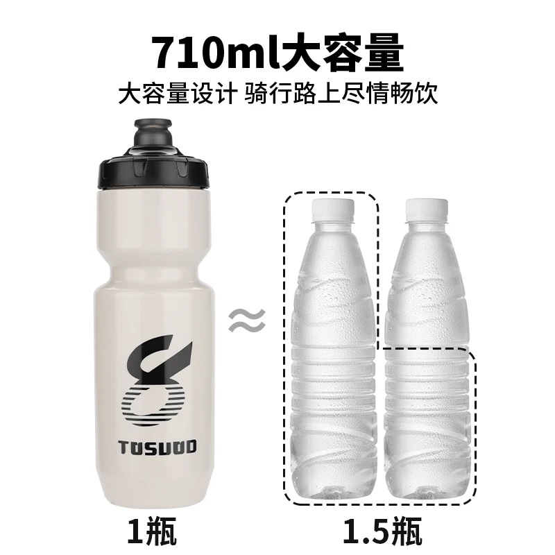 TOSUOD Cycling Water Bottle Bicycle Water Bottle Feel Oil Outdoor Sports Portable PP Squeeze Sports Water Cup image 3
