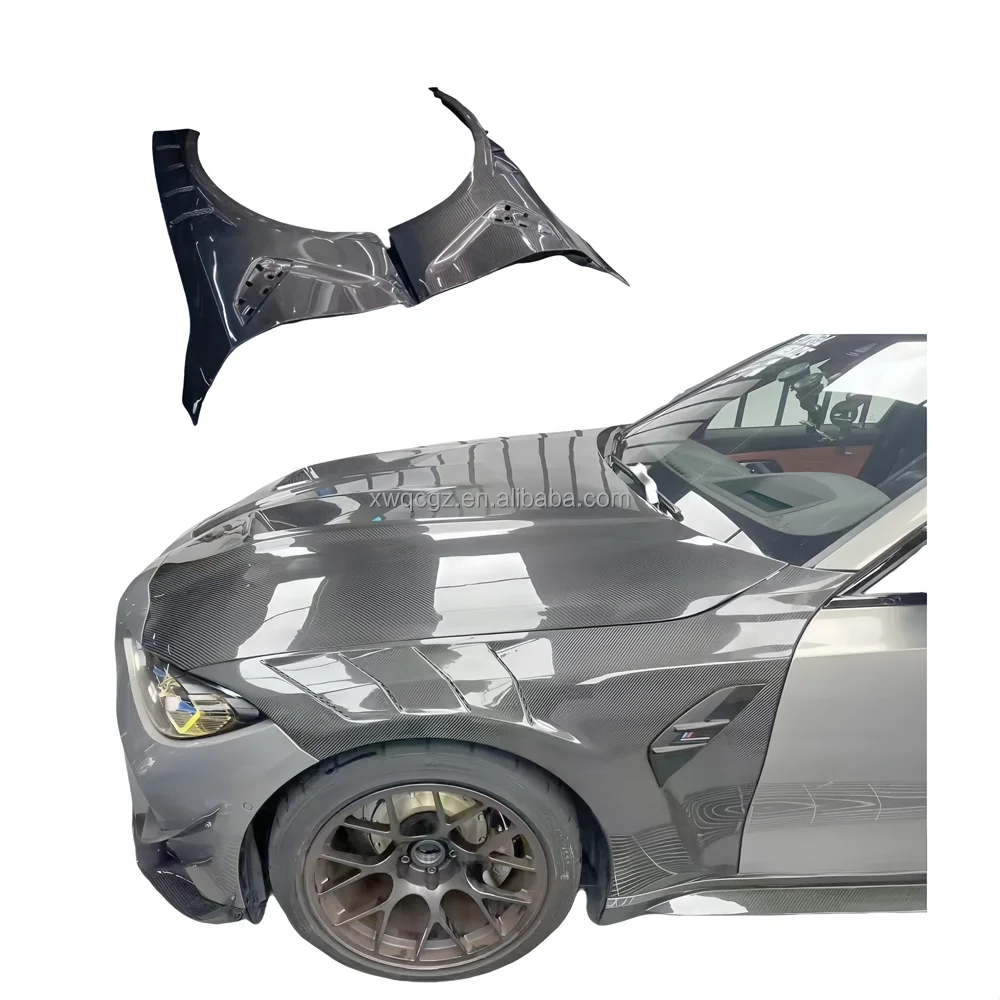 

For M3/M4 G80/G82 Carbon Fiber Fender Body Kit Bumper Open Front Fender