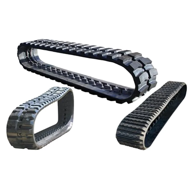 Disponibili a Buon Prezzo Cingoli in Gomma per Mini Escavatori 300mm, 320mm, Pattini in Gomma per Robot