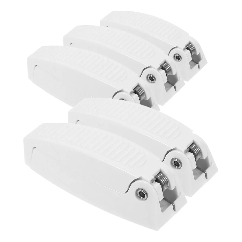 

5Pcs Rv Door Catch Firm Plastic Camper Door Holder Secure Baggage Storage Latch Trailer Van Replacement Motorhome Holder