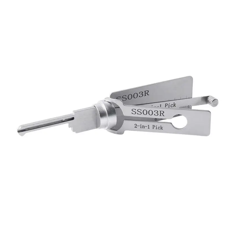 Original Lishi SS003R 2 in 1 Locksmith Tool Lock Pick&Decoder Flat Milling for Xiange/Feiyan/Sanhuan/Italian ISEO Civil Lock